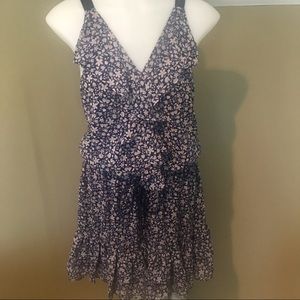 Jonesy Women’s Floral Print Flowy Dress SZ M